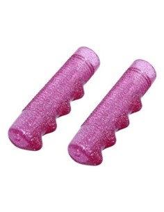 Lowrider Grips 7/8 long 115mm Sparkle/Pink.